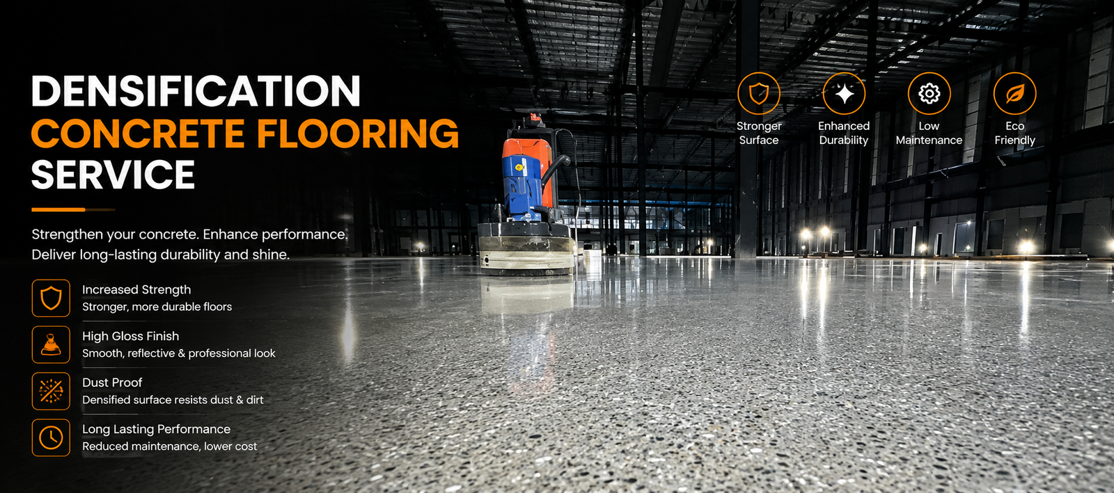 Concrete Flooring Densification